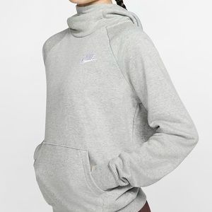 Nike Women’s Funnel Neck Fleece Pullover Hoodie